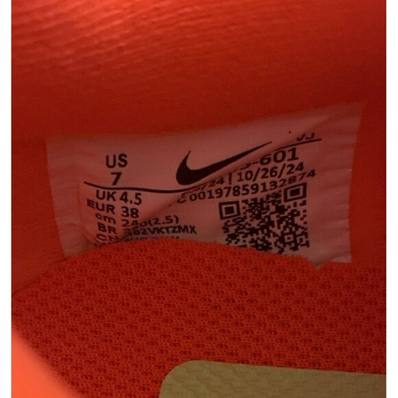 Nike Zoom Fly 6 Bright Crimson Women Size 7 Running Shoes FN8455-601 - Picture 6 of 6